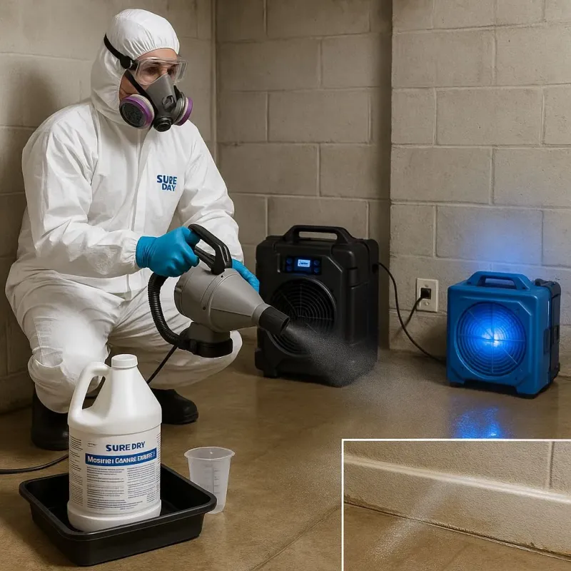 Sanitization and Odor Removal process in Vincentown, NJ