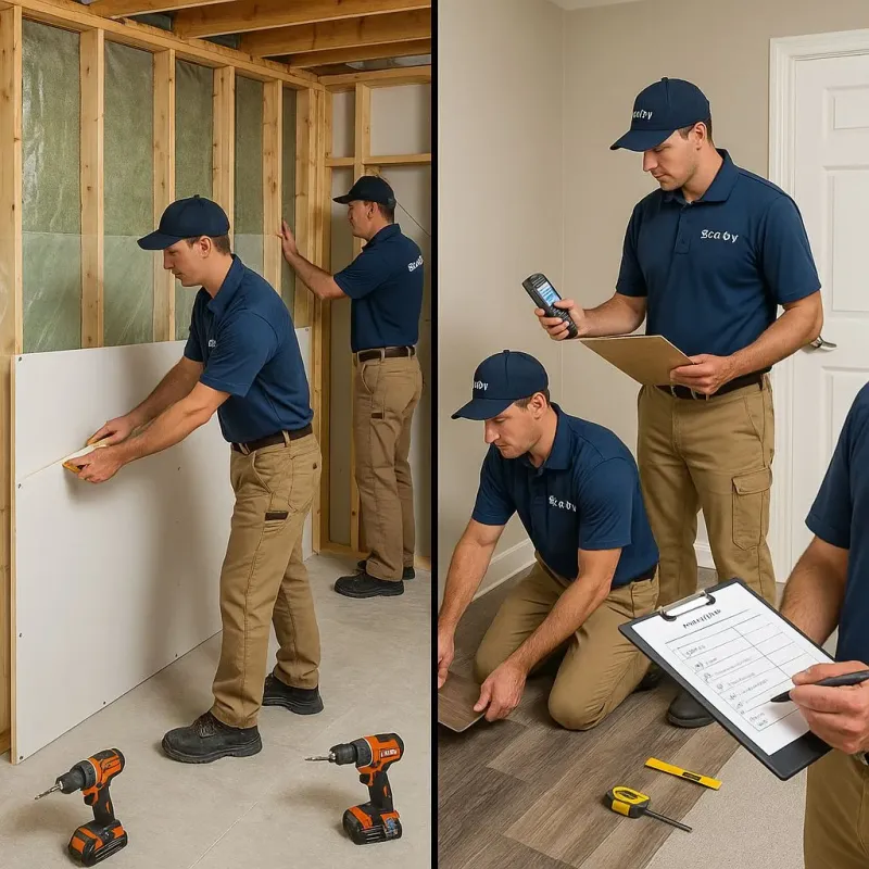 Repairs and Reconstruction process in Vincentown, NJ